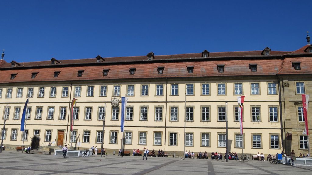 Bamberg - Welterbestätte - Neues Rathaus Maximiliansplatz