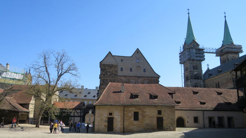 Bamberg - Welterbestätte - Alte Hofhaltung am Dom