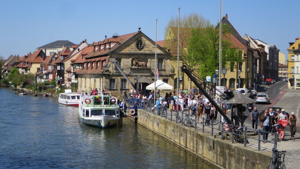 Bamberg - Welterbestätte - Am alten Kran