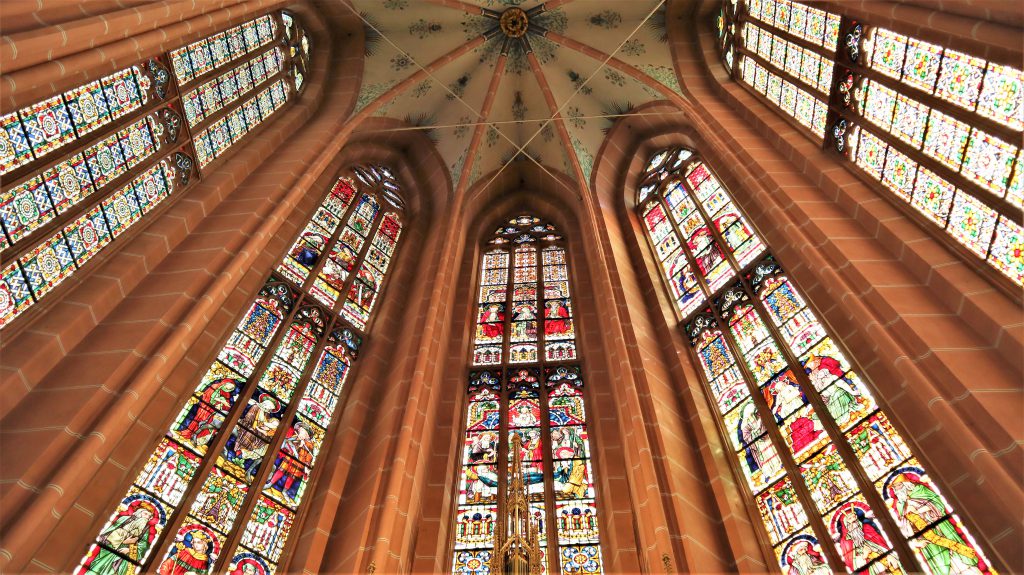 Chorfenster Liebfrauen Kirche Oberwesel