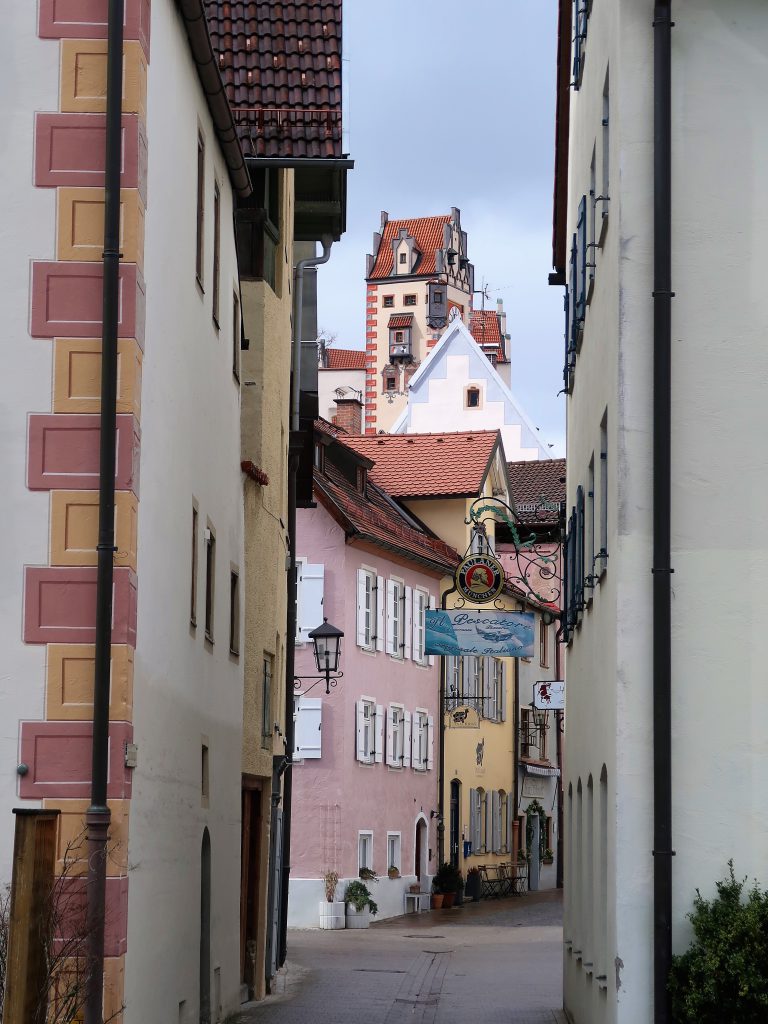 Stadtrundgang Füssen Altstadt Gasse