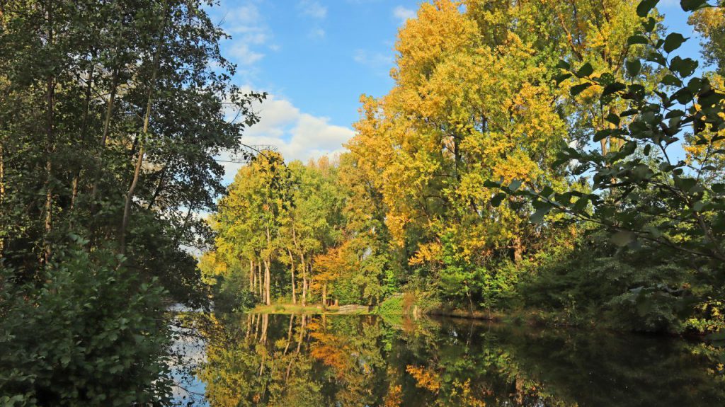 Am Rurstauwehr bei Linnich