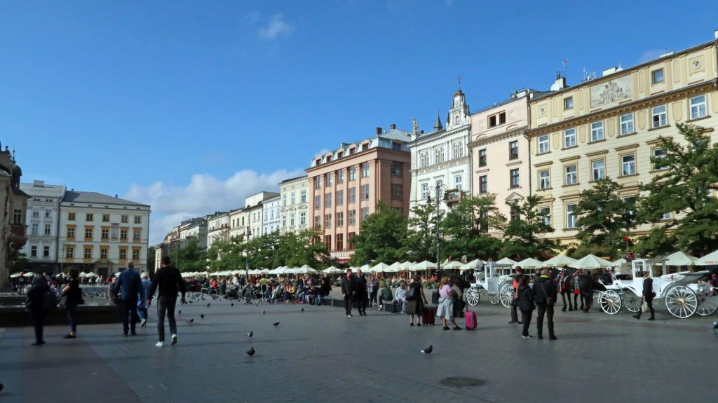 Am Marktplatz Krakau