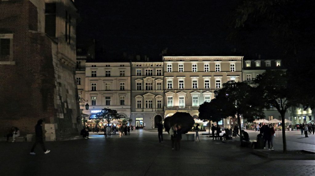 Abends am Marktplatz