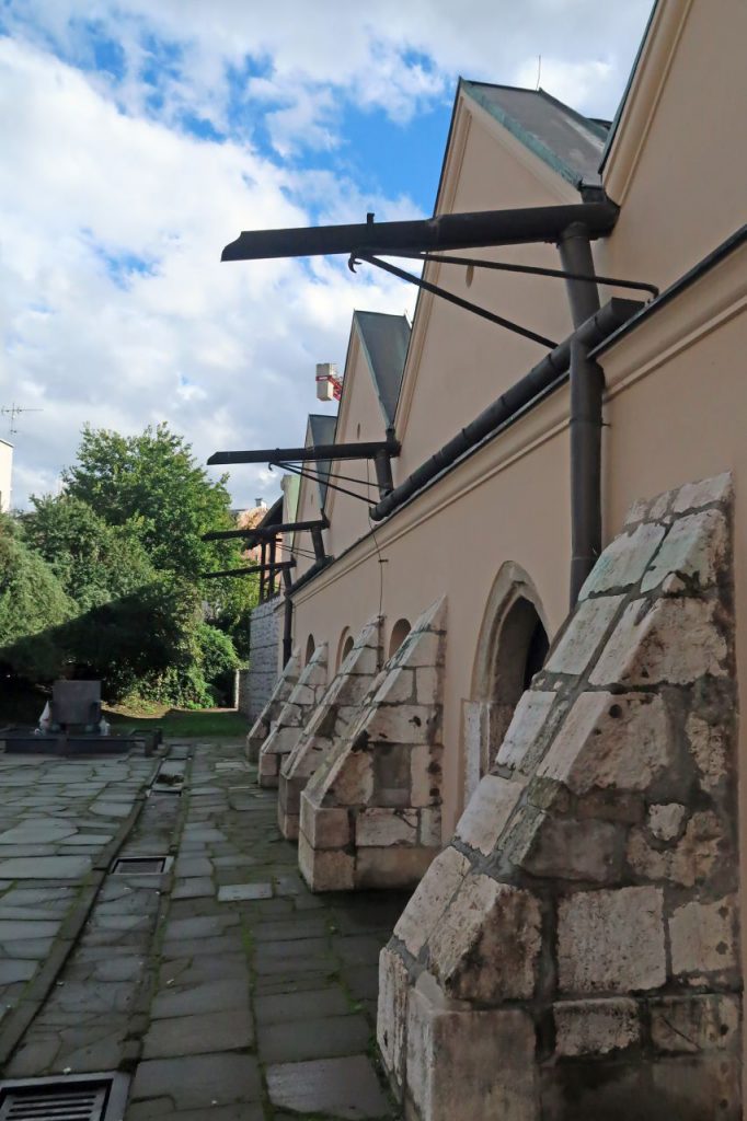 Alte Synagoge Stara Seitenansicht