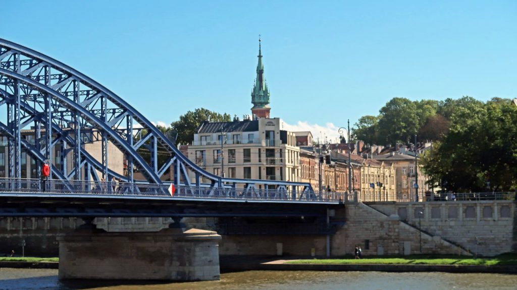 Marschall Johan Piłsudski Brücke über die Weichsel