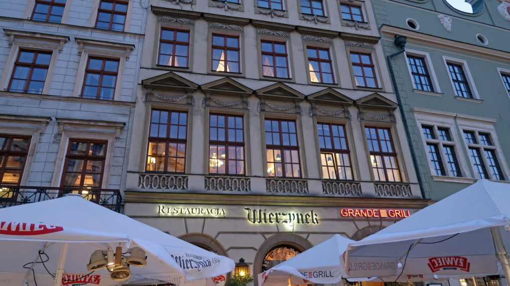 Restaurant Wierzynek am Marktplatz