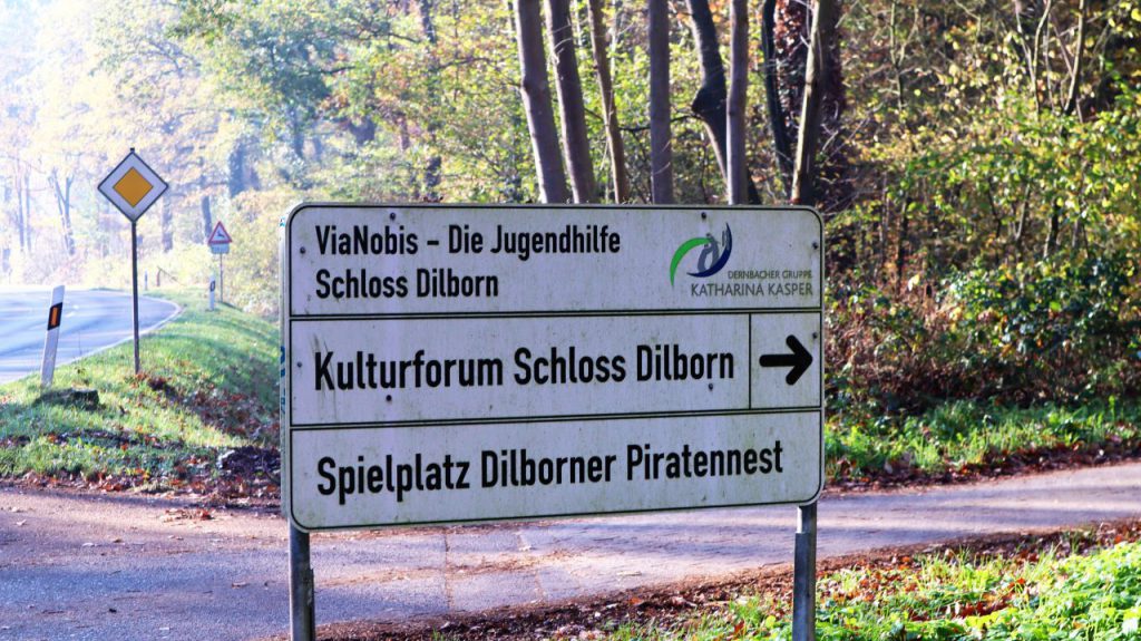 Hinweis Schloss Dilborn