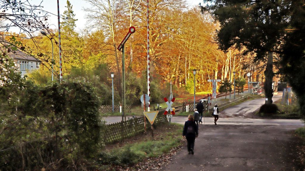 Hülserberg Bahnhof (Dampfzug Schluff)