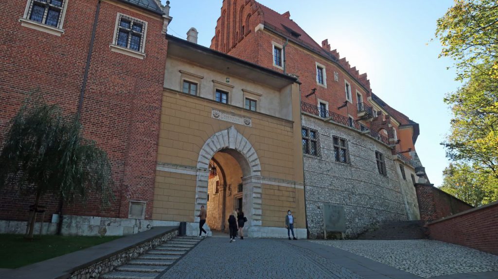 Eingangstor zum Wawel