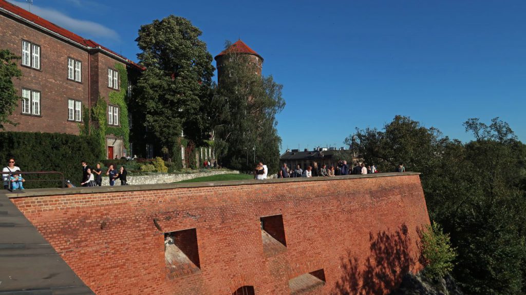 Befestigungsanlage auf dem Wawel