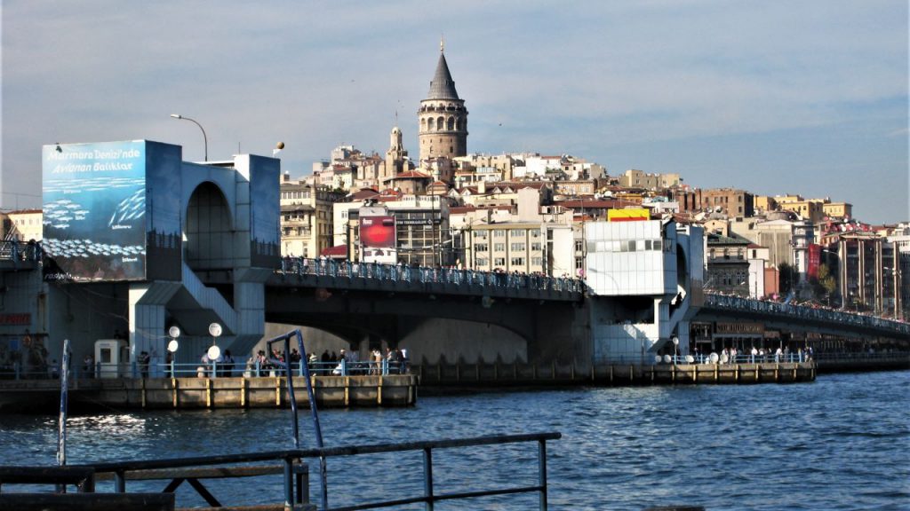 Galata Brücke und Galata Turm