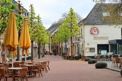 Klosterstraße vor dem historischen Rathaus