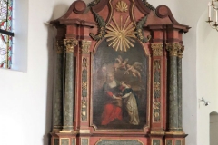 Seitenaltar Kapelle St. Maria an der Heiden, Overhetfeld