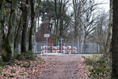 Bahnübergang im Beeckerwald