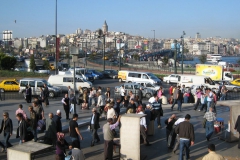 An der Galata-Brücke
