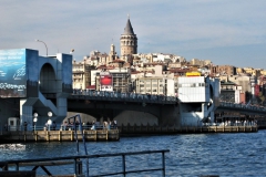 Galata Brücke und Galata Turm