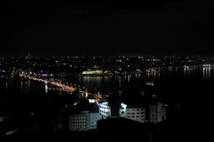 Blick vom Galata Turm auf das Goldene Horn