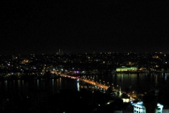 Blick vom Galata Turm auf das Goldene Horn