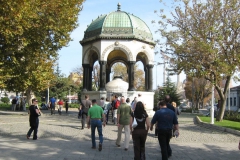 Brunnen Kaiser Wilhelm der II. am Forum