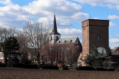 Burgturm und Pfarrkirche Gangelt