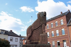 Löwenskulptur am Freihof