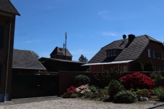 Blick zum alten Getreidesilo