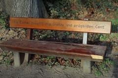 Wanderbank - Die Eiche