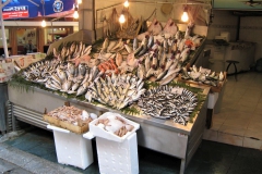 Fischstand in der Istiklal