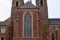 Blick vom Kräutergarten auf die Klosterkirche