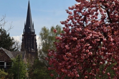 Blick vom Kaiserpark auf den Schwalmtal Dom