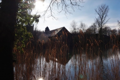 Wassergraben an Haus Horst