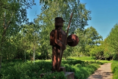 Wächter im Landschaftspark Hombroich