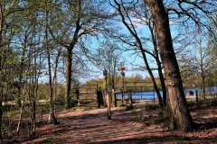 Waldsee an der Grenze D-NL