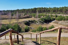 Aussichtspunkt in der Heide