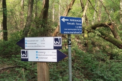 Beschilderung im Galgenvenn