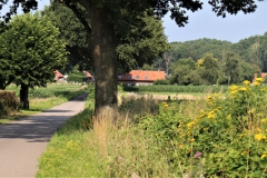 Blick auf die niederländische Siedlung Vorst