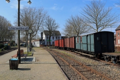 Güterwagen im Bahnhof Schierwaldenrath