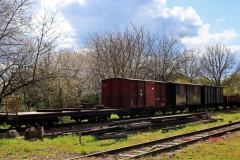 Waggons im Bahnhof Schierwaldenrath