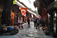 Kavalleriebasar unterhalb der Sultan Ahmed Moschee