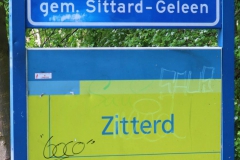 Ortsschild Sittard