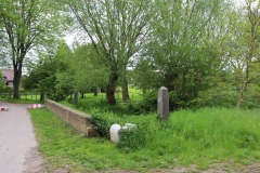 Grenzstein am Rodebach bei Millen
