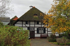 Rietgedecktes Haus Schwaamerstraße