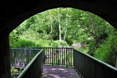 Blick aus dem Knutschtunnel