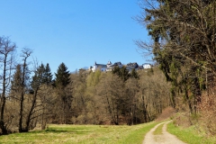 Unterhalb der Wildenburg