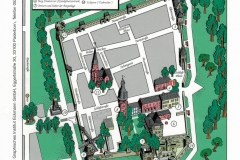 Lageplan der Stadt Zons