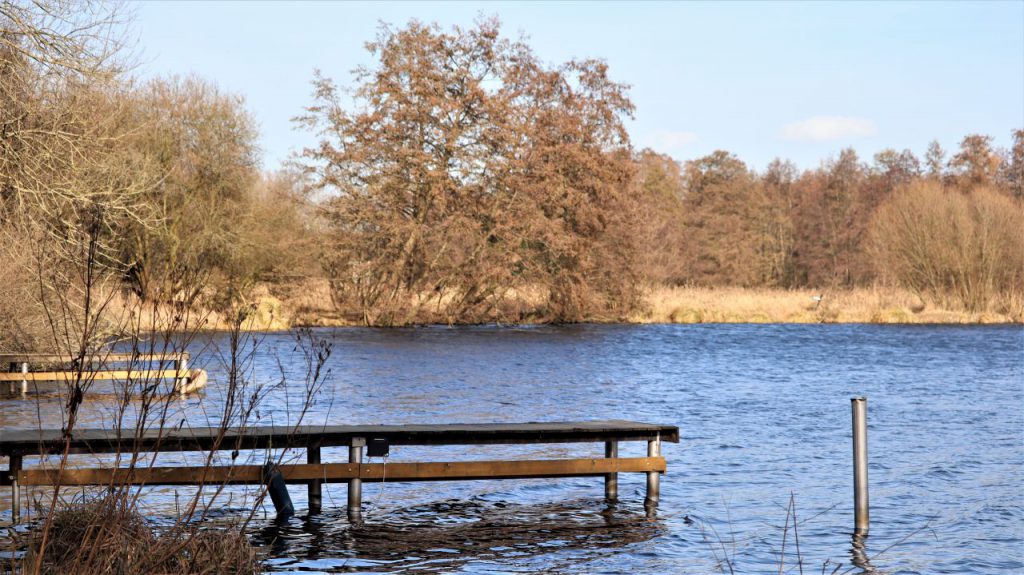 Stege am Großen De Wittsee