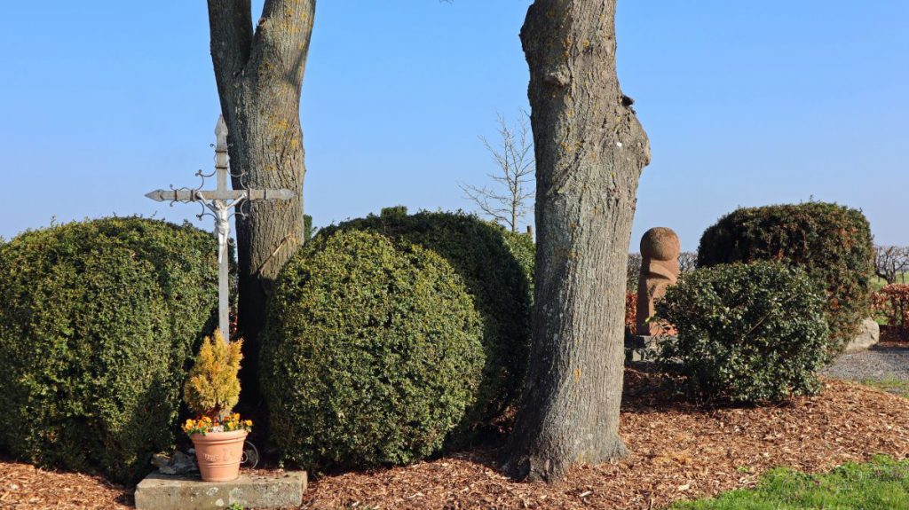 Feldkreuz und Mercatorpunkt Denkmal