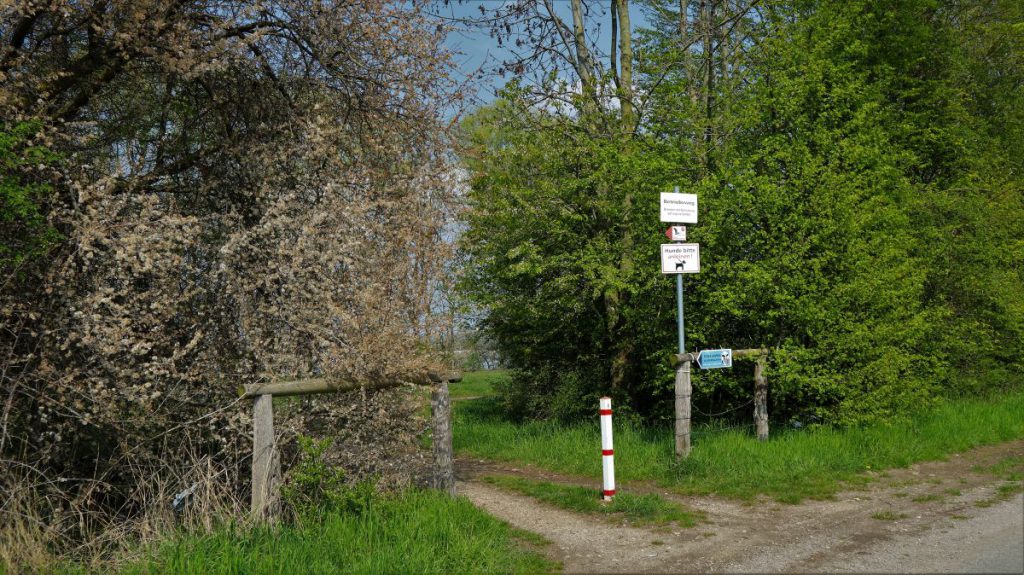Zugang Uferweg Ellersee
