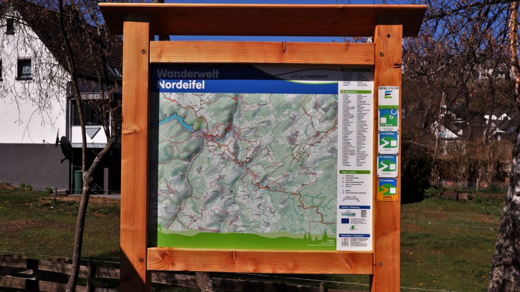 Karte Nordeifel - Eifelschleifen